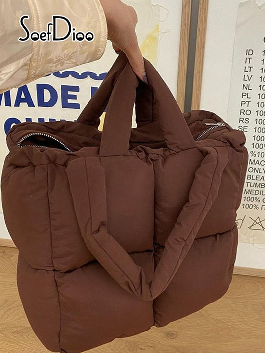 Cotton-padded Jacket Bag