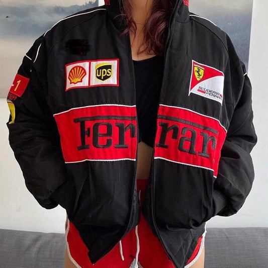Bomber Ferrari Racing Jacket